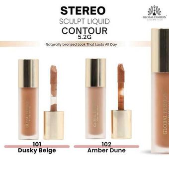 Скульптор кремовый для лица жидкий, Global Fashion, Dusky beige, 101