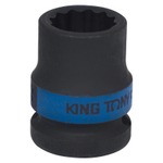 KING TONY (453011M) Головка торцевая ударная двенадцатигранная 1/2", 11 мм