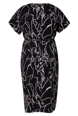 Платье женское 3991ЛП, Абстракция #363Абг053991ЛП
