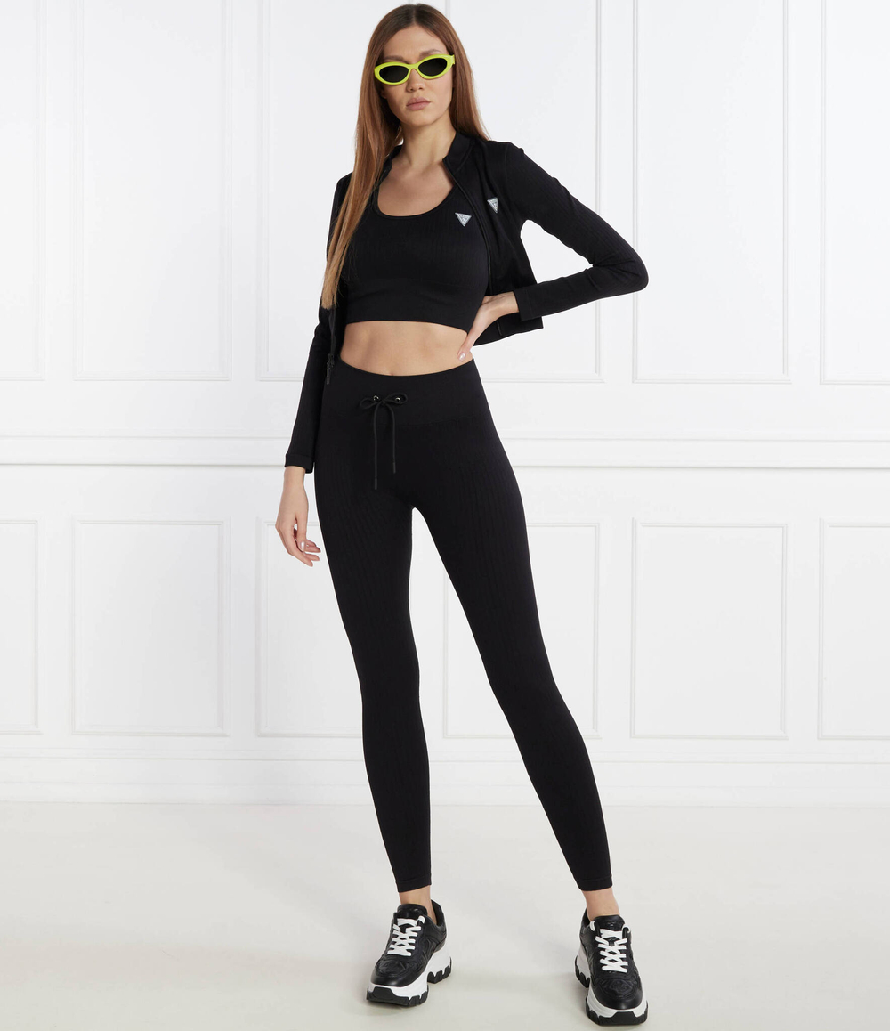 Бюстгальтер GUESS ACTIVE - черный(V4RP00 Z3CC0)