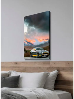 Картина "Aston Martin Vantage" для интерьера 30х40см 1шт.