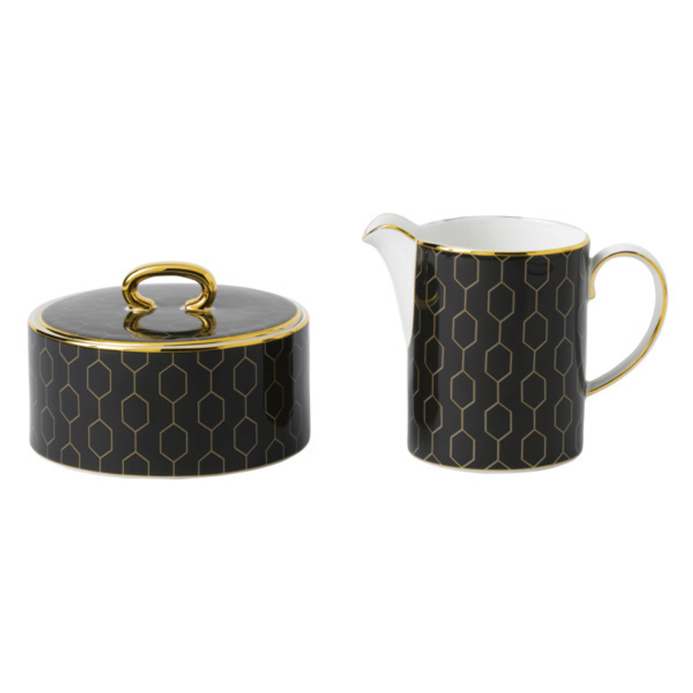 Набор молочник и сахарница Wedgwood Аррис Акцент