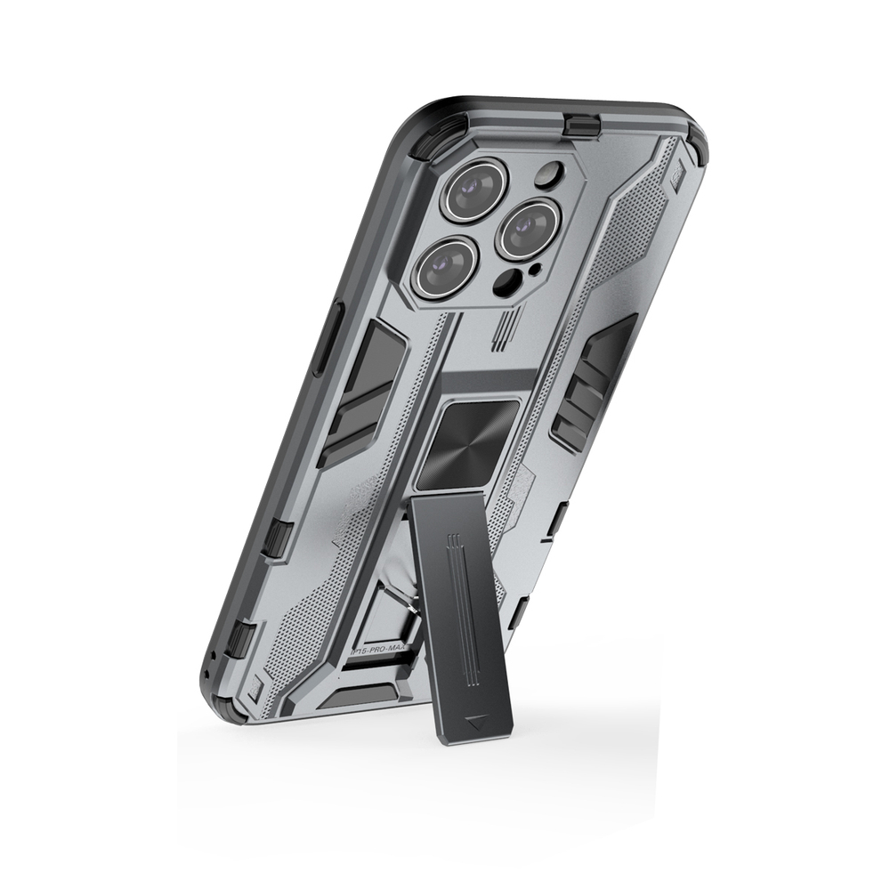 Противоударный чехол с подставкой Transformer для iPhone 15 Pro Max