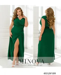 Платье 1099-зеленый Minova