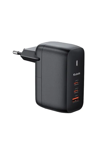 Адаптер питания Mcdodo CH-0291 Gun USB / 2 х Type-C 65W Черный