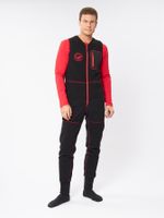 Полукомбинезон флисовый RiverRanger Bib черный   S