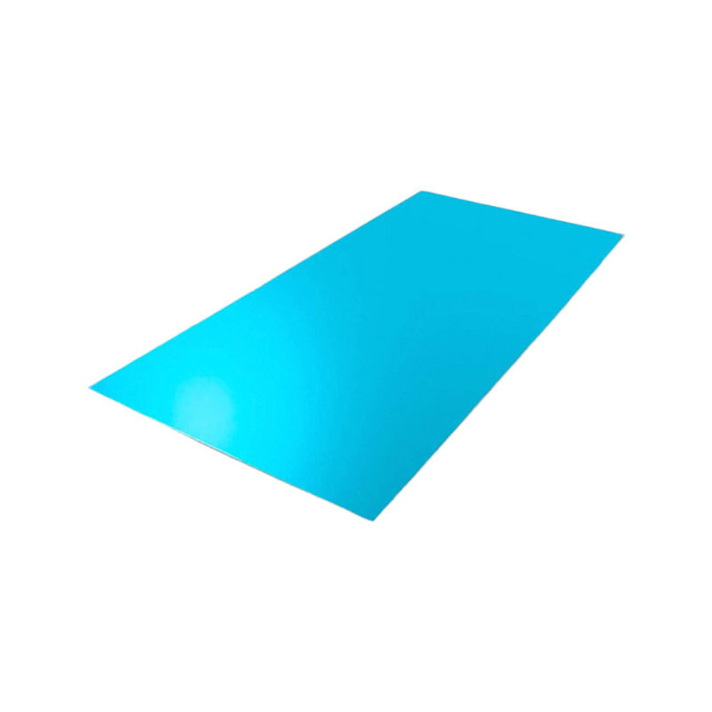Металлический лист ламинированный ПВХ Elbtal Blue 1,2 мм; 2000 х 1000 мм (2100063)
