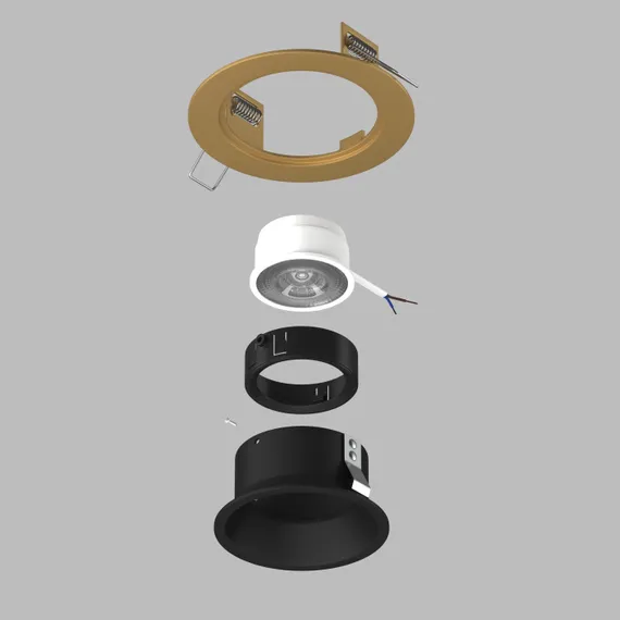 Точечный светильник Domino D61307BMOD Lightstar