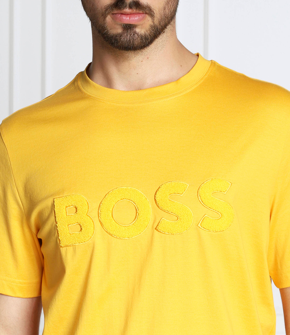 футболка tiburt 294 BOSS BLACK - желтый(50477243)