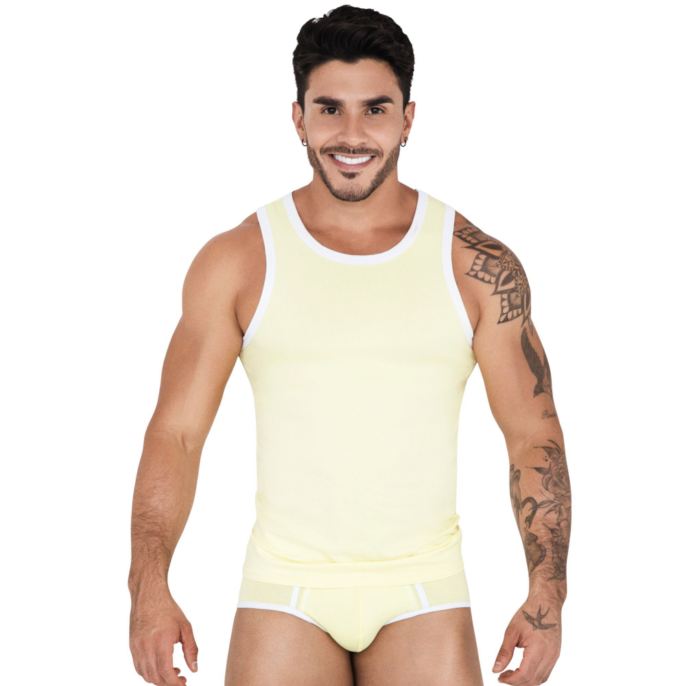 Желтая мужская майка Tethis Tank-Top (Размер: XL) (Цвет: желтый)