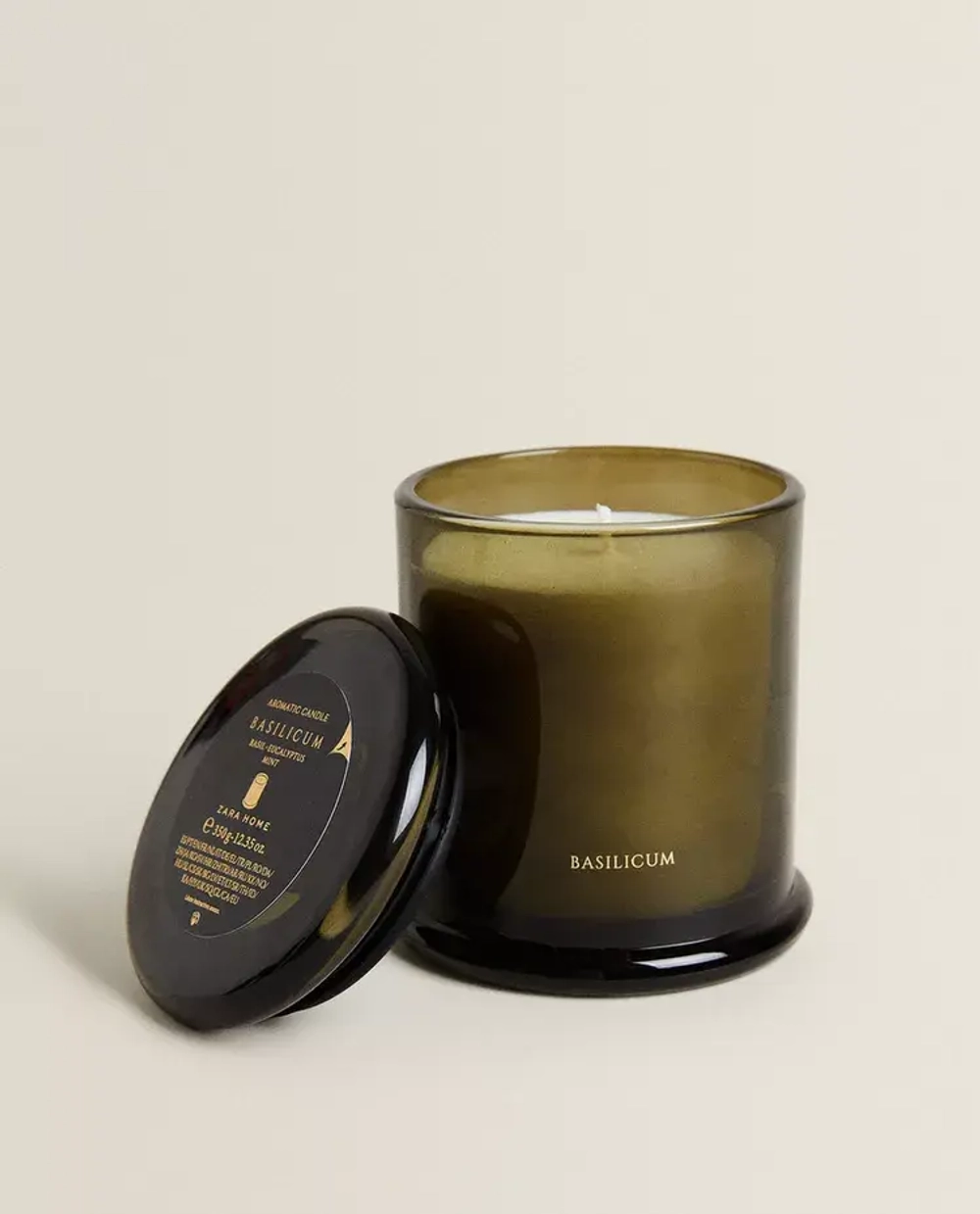 ZARA HOME АРОМАТИЧЕСКАЯ СВЕЧА BASILICUM (350 г)