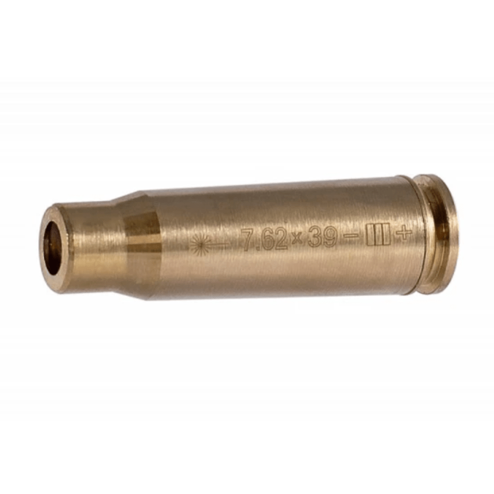 Лазерный патрон ShotTime ColdShot 7.62х39, латунь, лазер красный 655нМ
