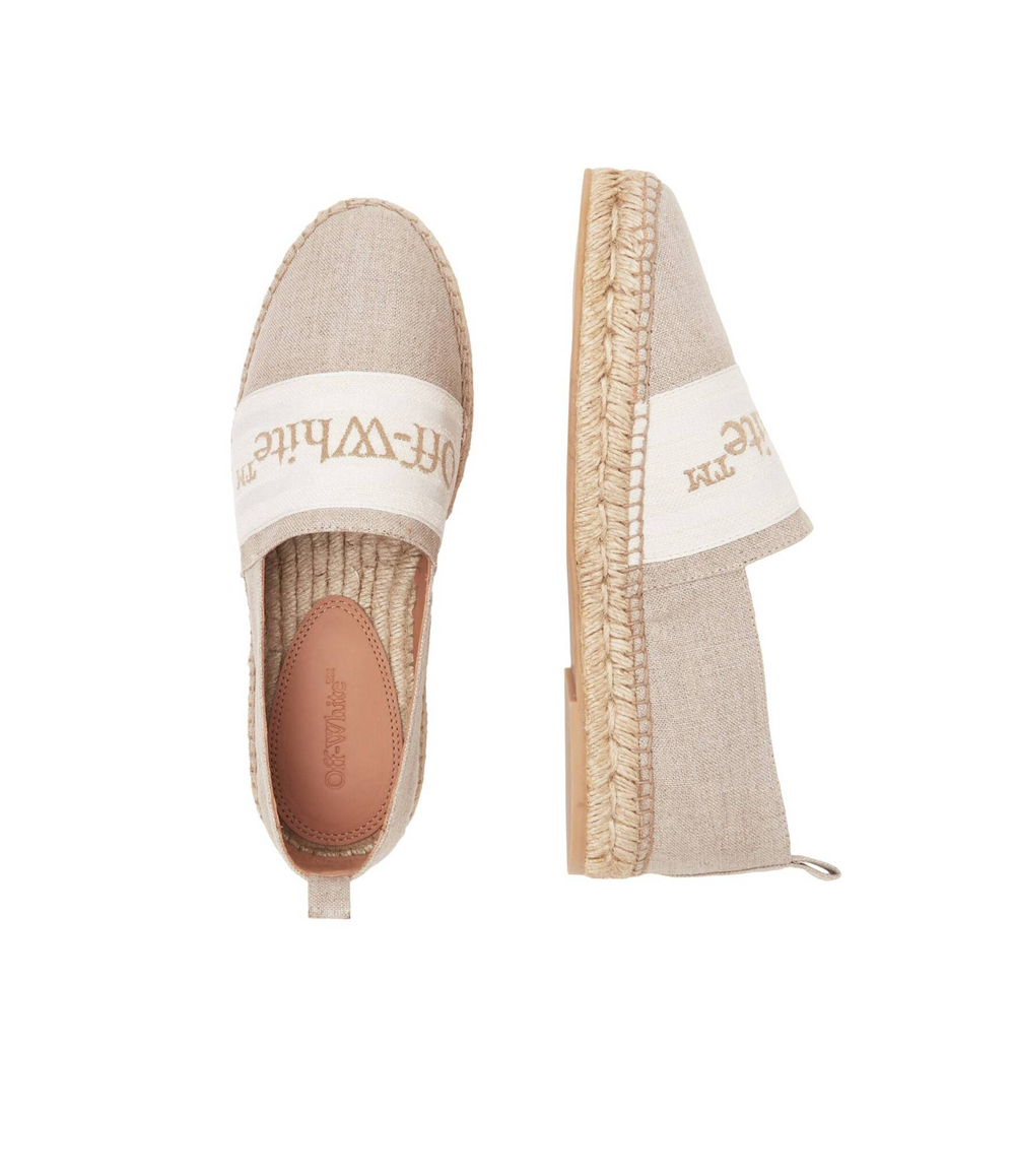 Эспадрильи OFF-WHITE - бежевый(OMIB010S 24FAB001)