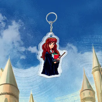 Акриловый брелок «Harry Potter: Hermione Pixelated»