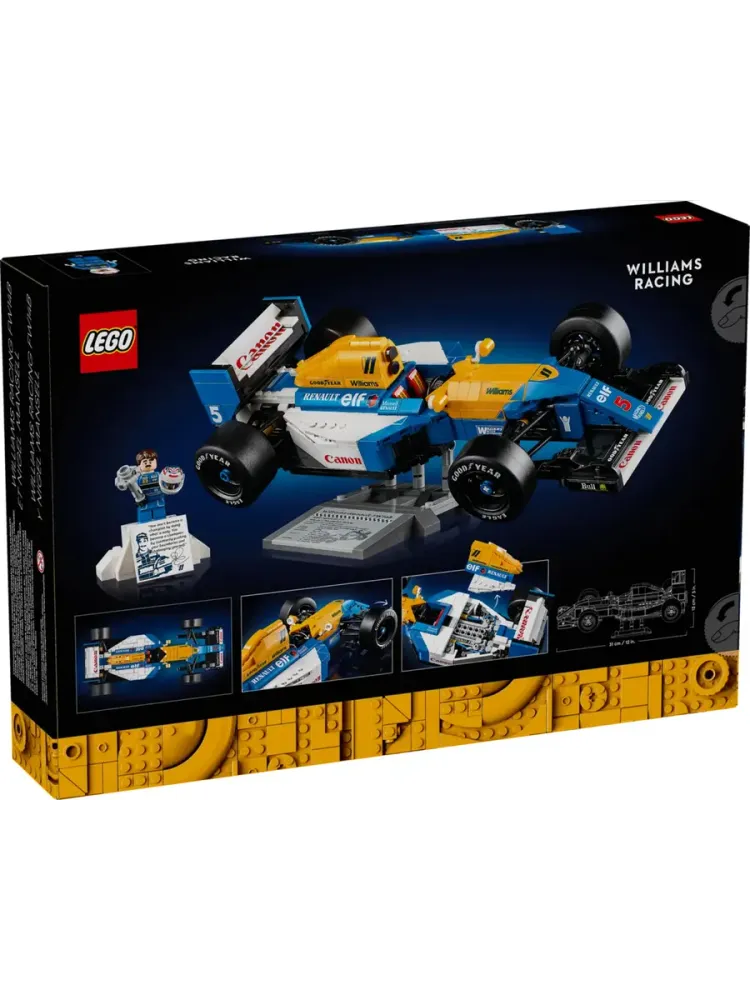 Конструктор Icons 10353 Williams FW14B и Найджел Мэнселл