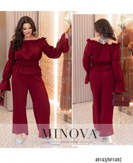 Костюм 1492-бордо Minova Фото 1