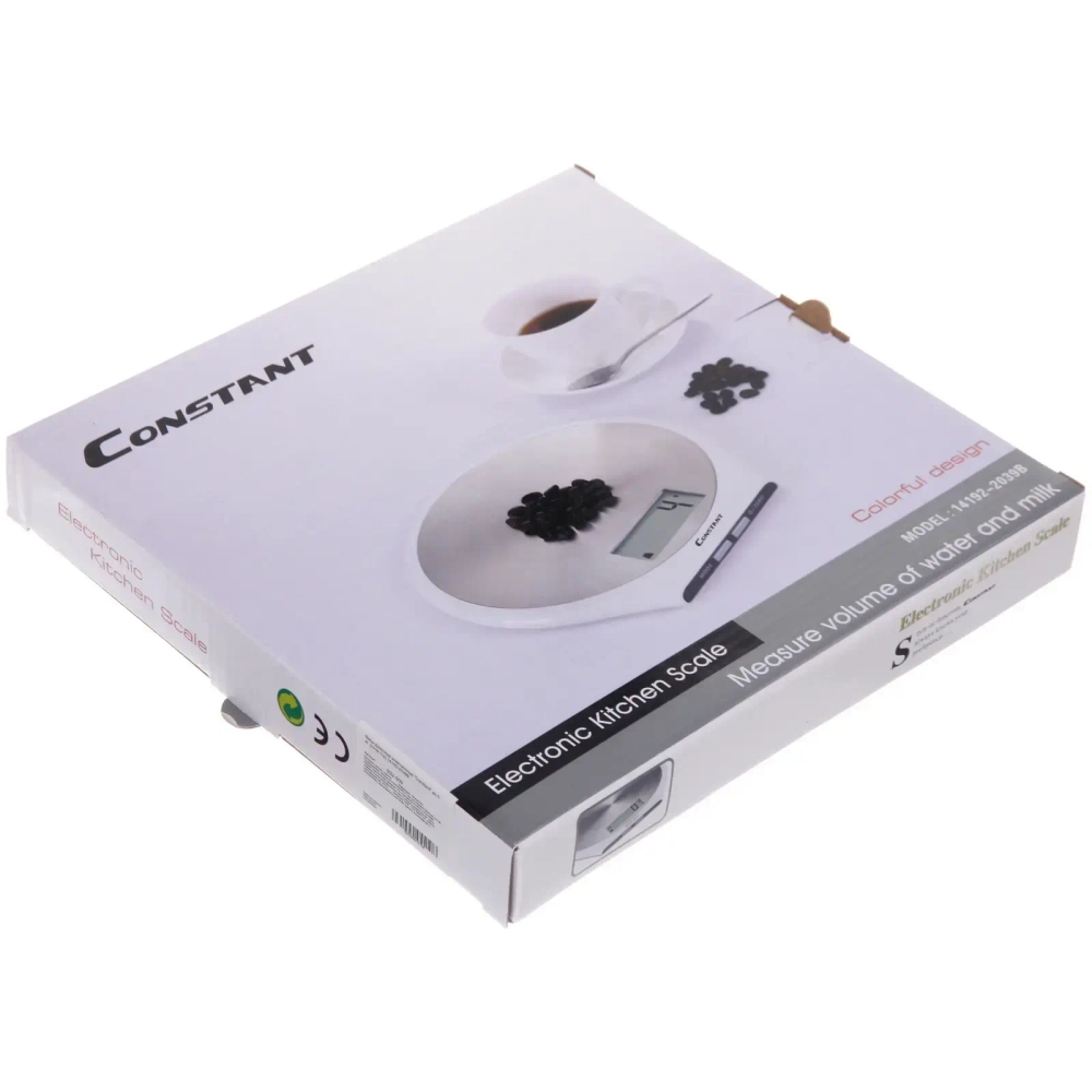 Весы кухонные электронные «Constant» до 5 кг (точн.1гр) 14192-2039В