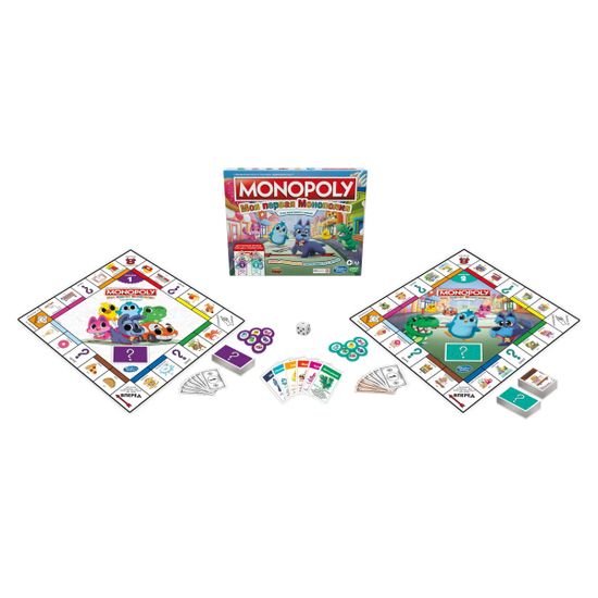 Настольная игра Hasbro Монополия Джуниор 2в1
