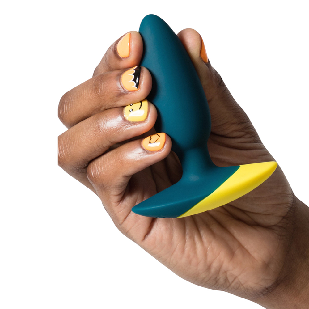 Анальная вибропробка 10,3см Romp Bass Silicone Vibrating Butt Plug RP281SG8