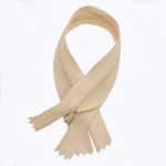 Молния потайная (скрытая) SBS Т3 (3 мм) 1 зам., н/раз., 35 см, S-859 коричневый, уп. 50 шт