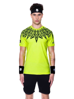 Мужская теннисная футболка Hydrogen Tech Tee Man - желтый