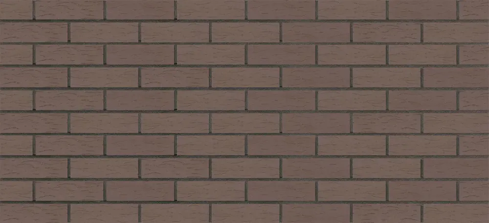 Terramatic, Koro Brown 2201, NF/240x71x14 - Клинкерная плитка для фасада и внутренней отделки
