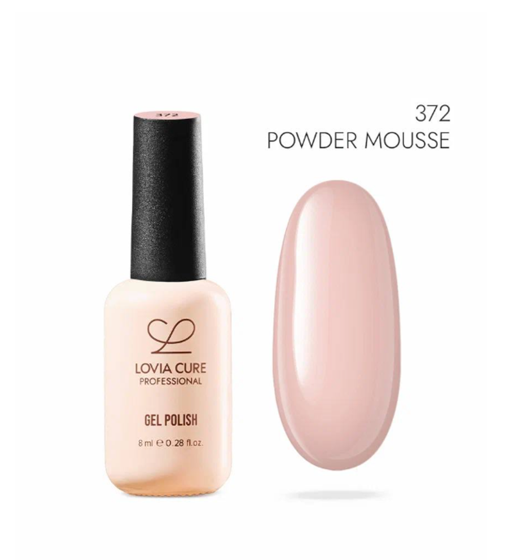 Lovia Cure Mocha Mousse Гель-лак Powder Mousse 372, 8 мл