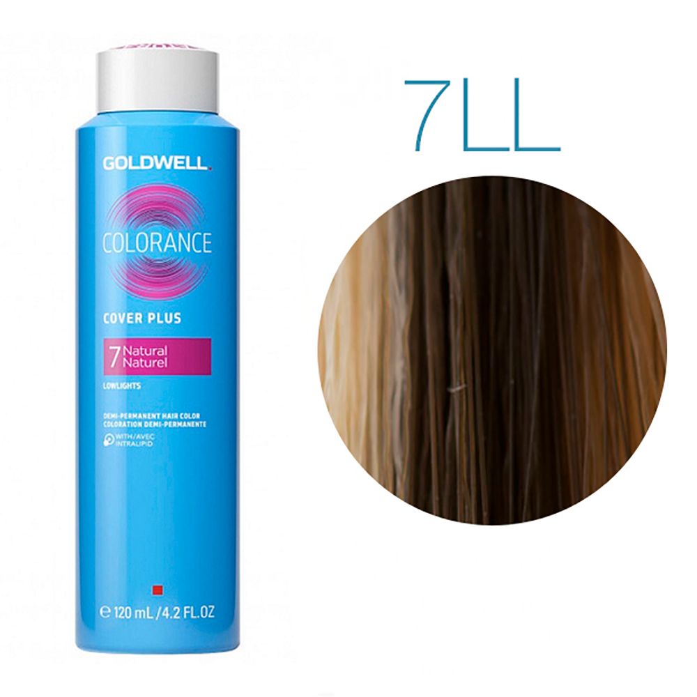 Goldwell Colorance 7LL Cover Plus Natural Lowlights - Тонирующая краска, 120 мл