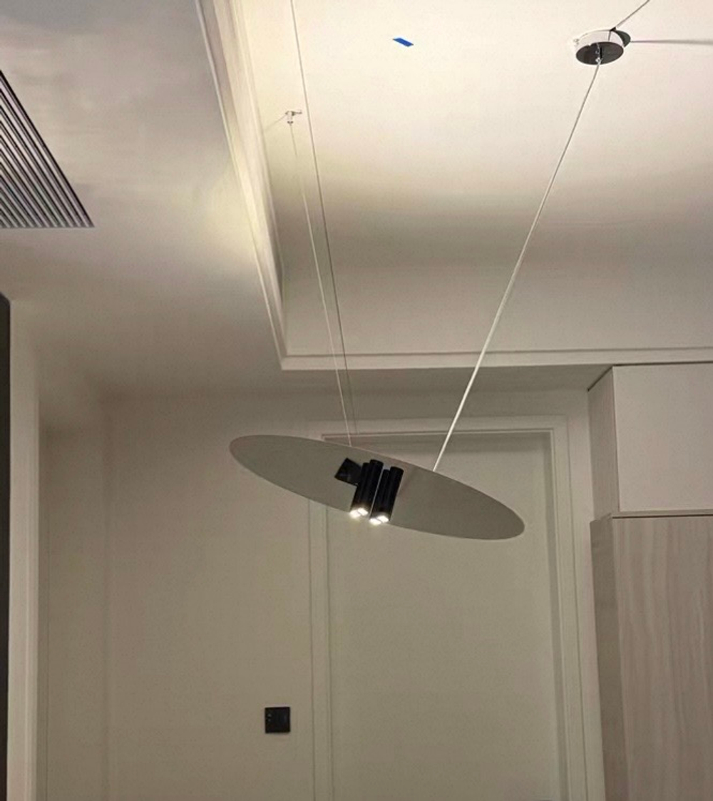 Pendant design lamp Cartesio by Davide Groppi