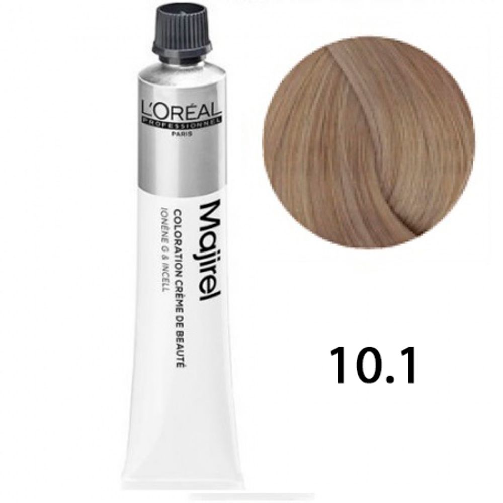 L'Oreal Professionnel Majirel 10.1 Очень очень светлый блондин пепельный 50мл