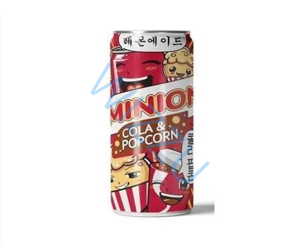 Напиток газированный Minion Cola popcorn 330г