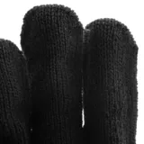 Перчатки трикотажные, акрил, черный, оверлок Сибртех — фото 5