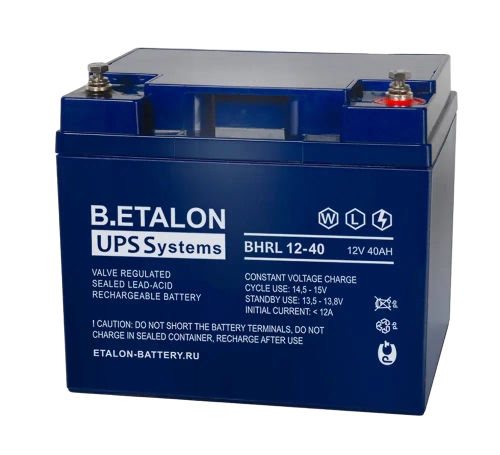 Аккумулятор B.ETALON BHRL 12-40