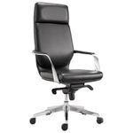 Кресло офисное BRABIX PREMIUM "Resonance EX-755", мультиблок, алюминий, экокожа, черное, 532487