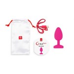 Нежная анальная пробка Gplug Bioskin - FT London - 10,5 см