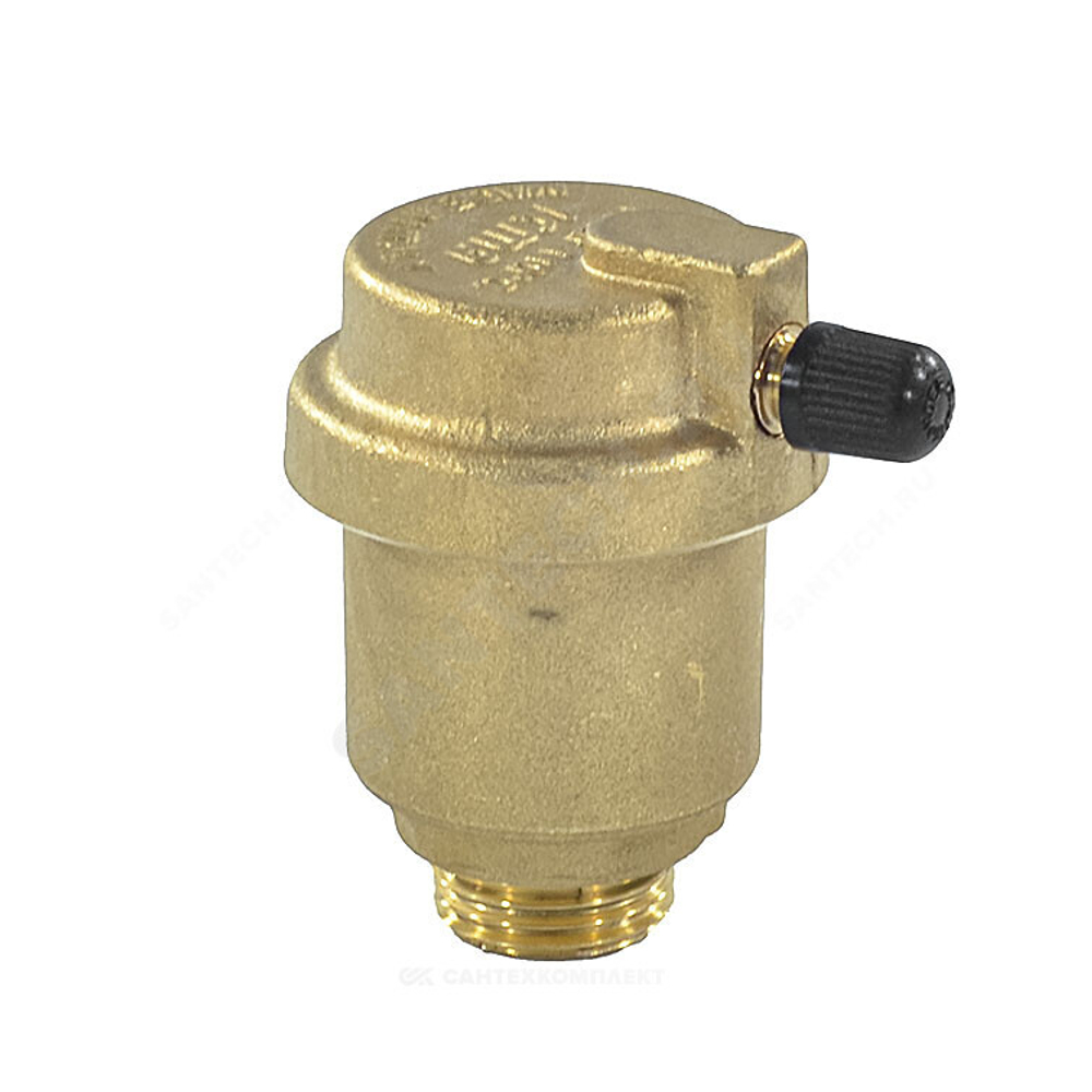 Воздухоотводчик автоматический латунь 719 Ду 15 Ру10 G1/2" НР прямой Icma 82719AD05
