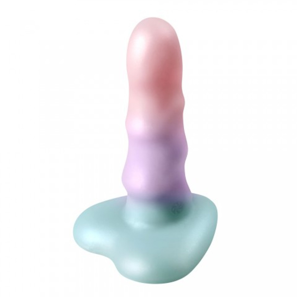 Нереалистичный дилдо Unicorn Mini Light (12,5*3,5 см)