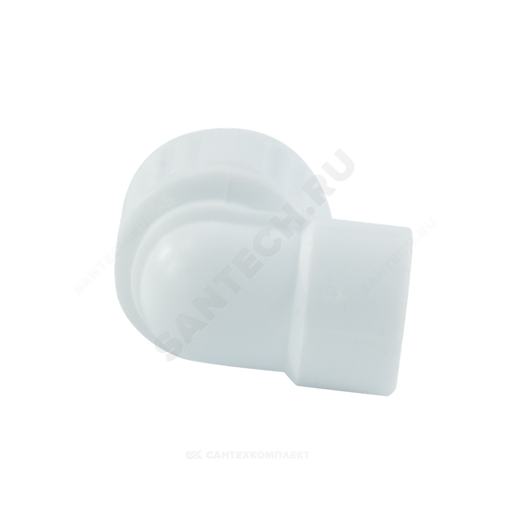 Угольник PP-R комбинированный белый Дн 32х1" НР VALFEX 10126032