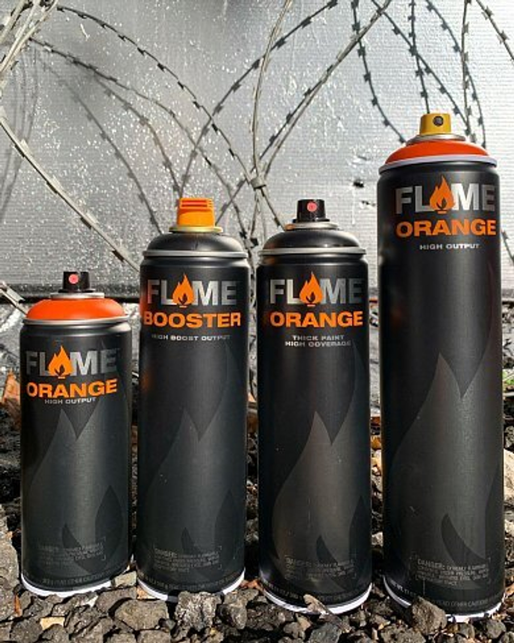 Краска FLAME ORANGE - 600мл