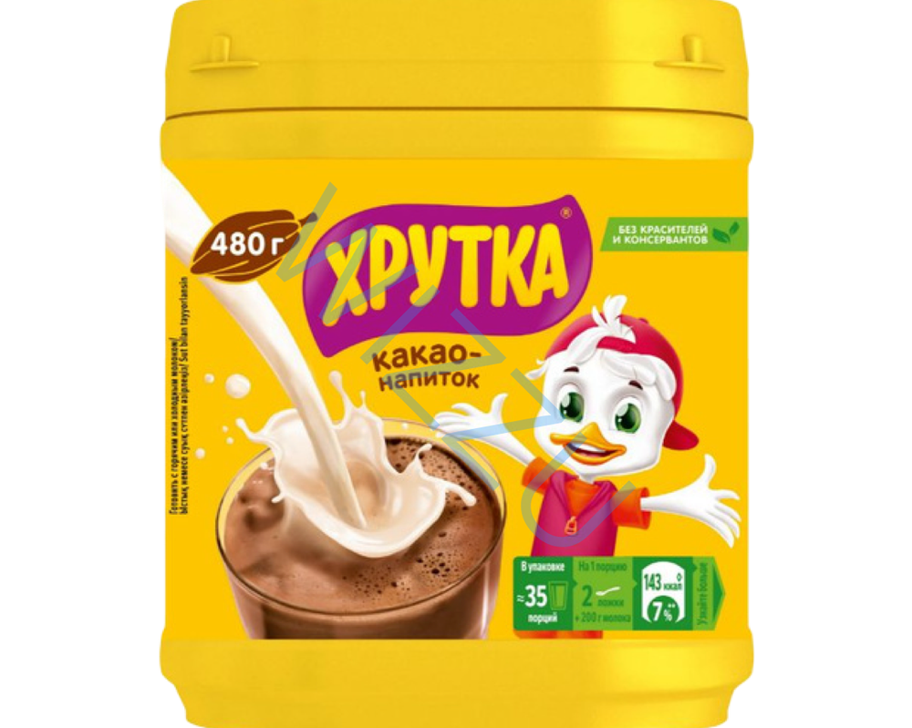 Какао - напиток Хрутка пл/б 480г