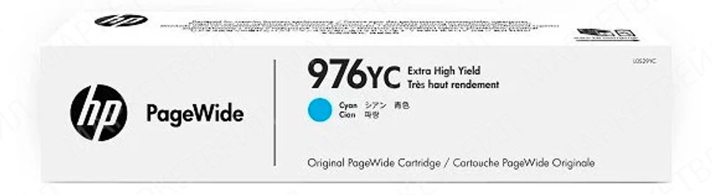 Картридж HP 976YC (L0S29YC) для PageWide P55250/P57750 голубой (16K)