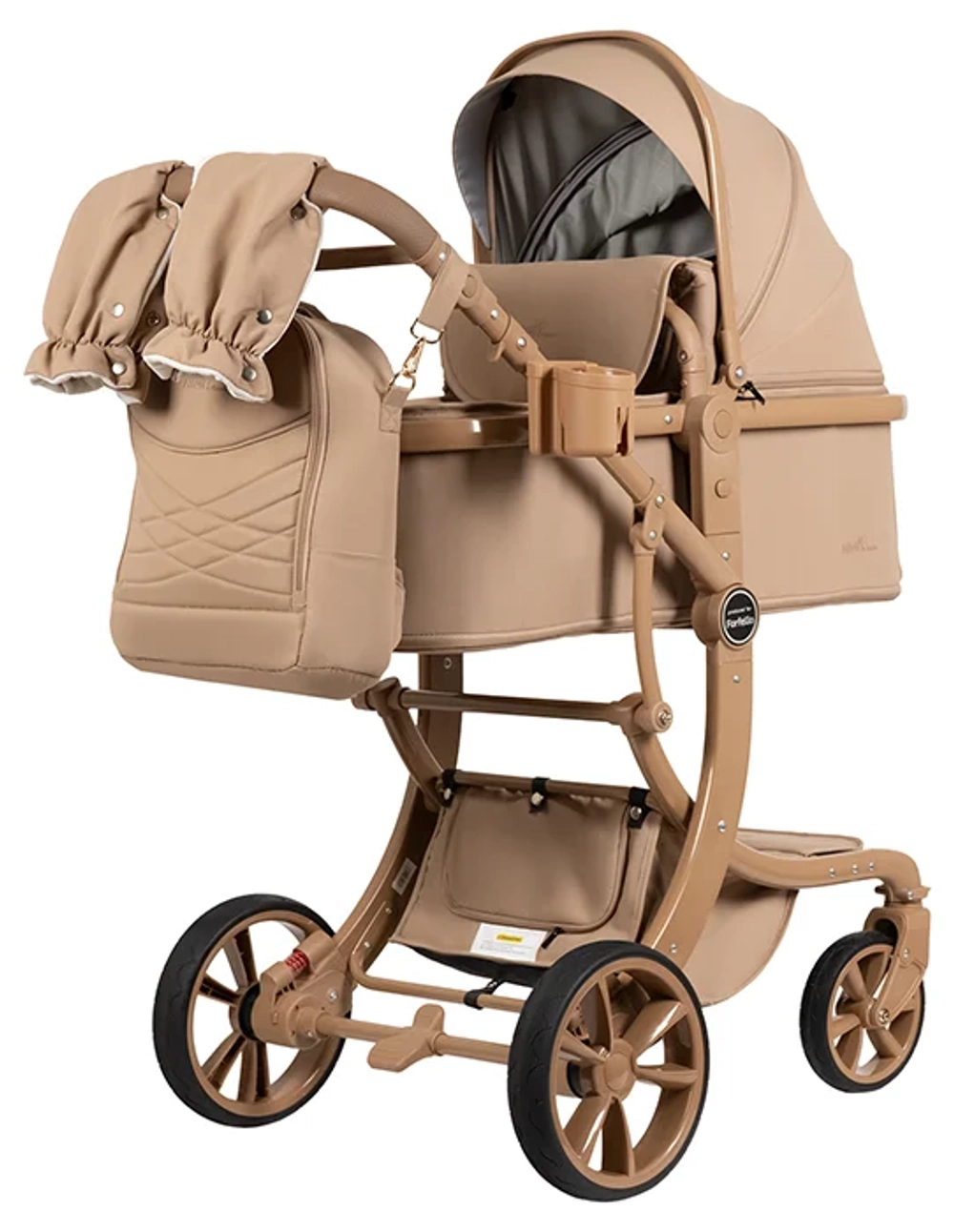 Коляска трансформер Aimile Adventurer ткань песочный Артикул: ADV-7