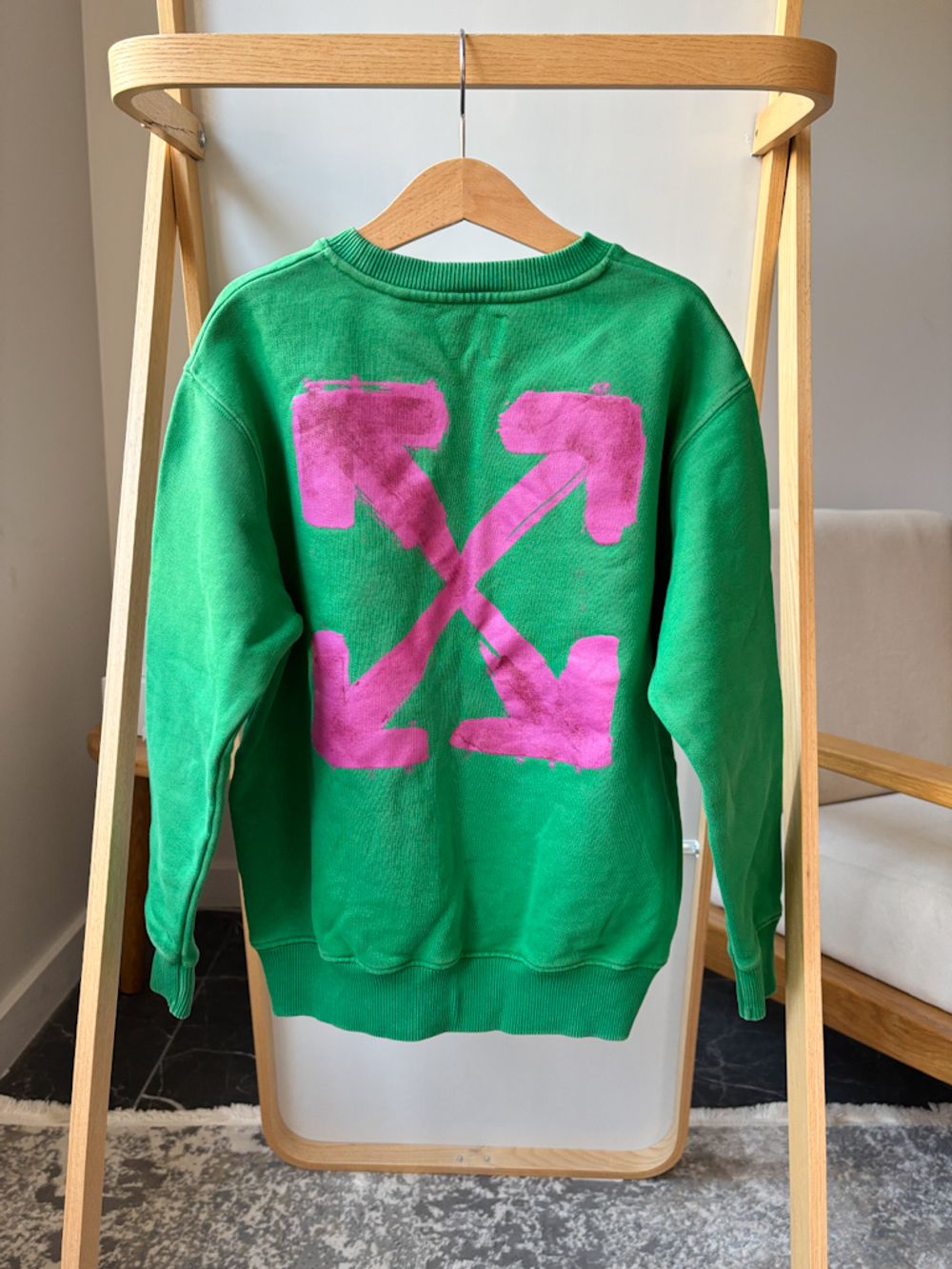 Хлопковый свитшот Off-White, 128