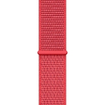 Умные часы Apple Watch Series 9 GPS, 41mm, Aluminium Case with Sport Loop, Red (Красный)