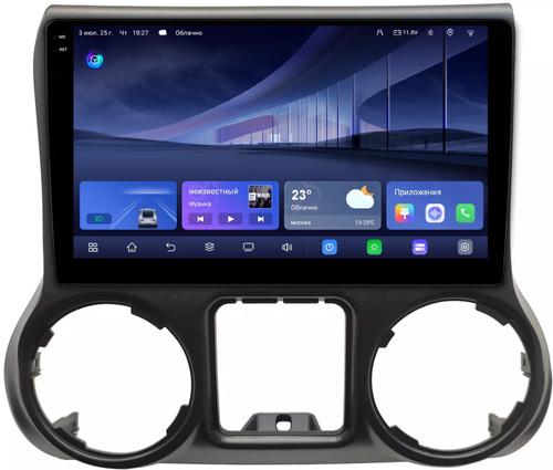 Магнитола для Jeep Wrangler 2014-2018 - Kuberg QLed+2K, Android 14, TS105, Быстрейшая, CarPlay, SIM-слот