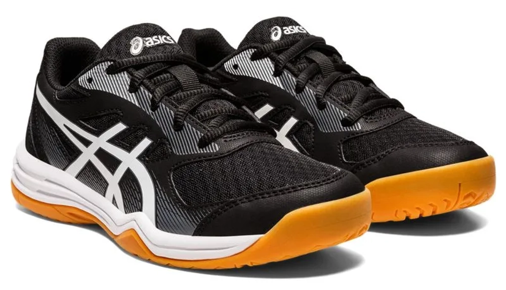 Детские кроссовки для тенниса Asics Upcourt 5 GS - black/white