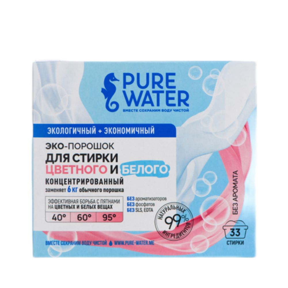 Стиральный порошок Pure Water 1000 гр (PURE WATER)
