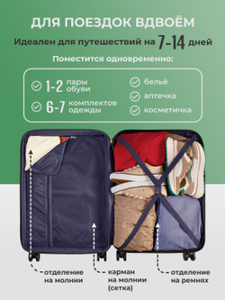 Набор M/L средний и большой Черный