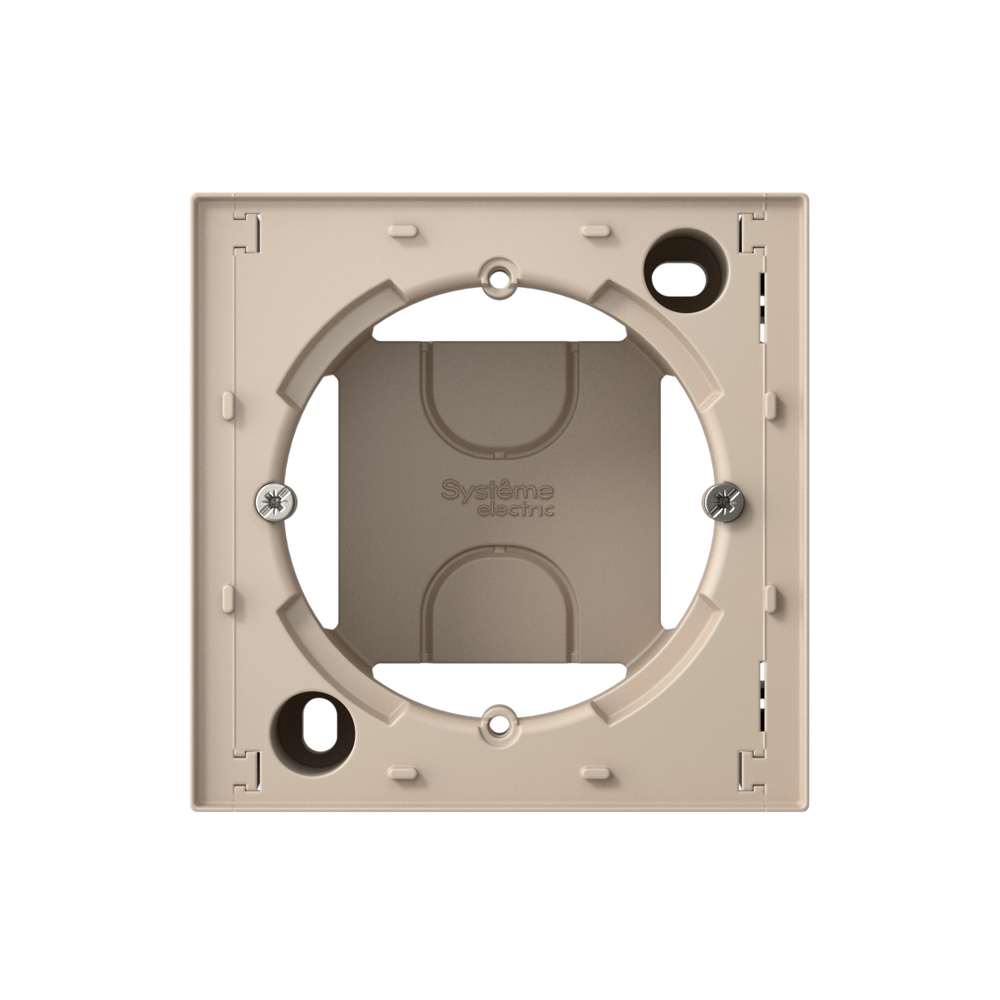 Systeme Electric AtlasDesign Песочный Коробка для наружного монтажа