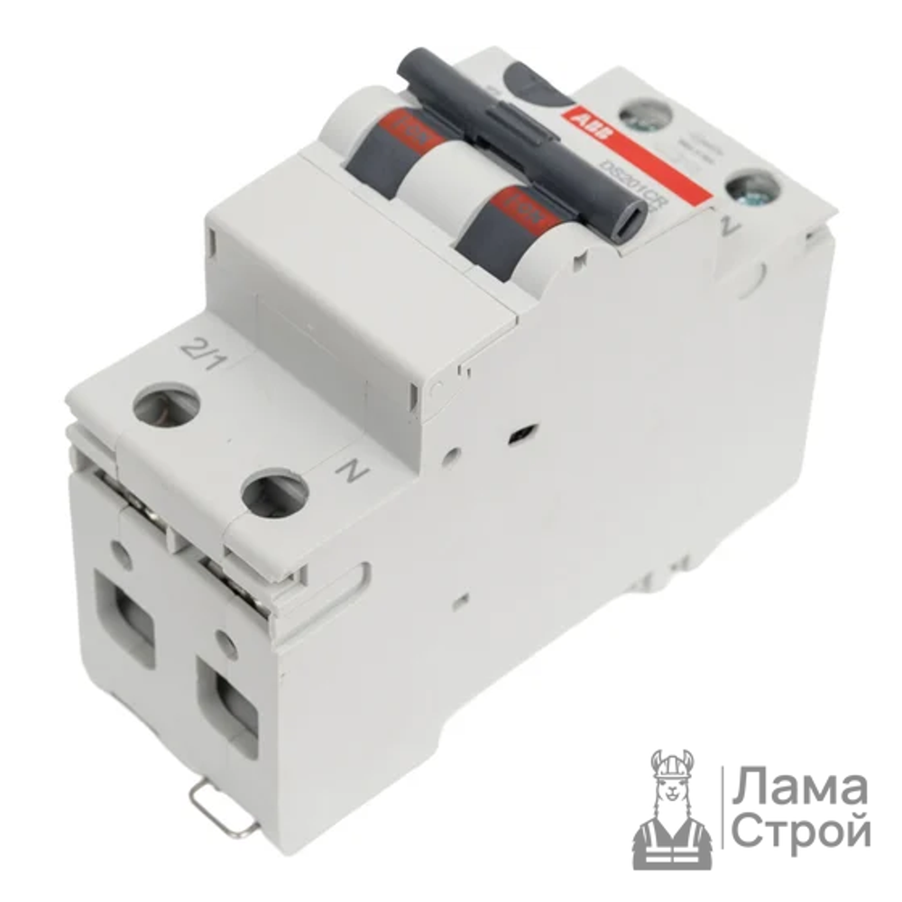 Дифференциальный автомат 2-полюсный ABB DS201 2P 32A 30 мА тип-АС ДИФ32